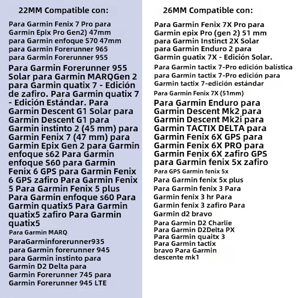 26MM 22MM Silikoni kellon rannekkeet Yhteensopiva Garmin Fenix 6X 6 6S Pro 7X 7 Easyfit rannekkeen Fenix 5 5X 5S Plus älykellon kanssa ArmyGreen QuickFit 26mm