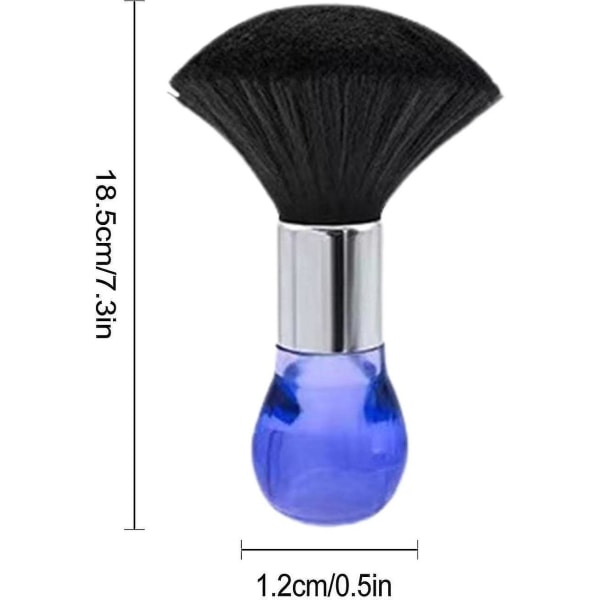 Frisörsalongsborstar för professionell frisör och hemmabruk (blå) (1 st)