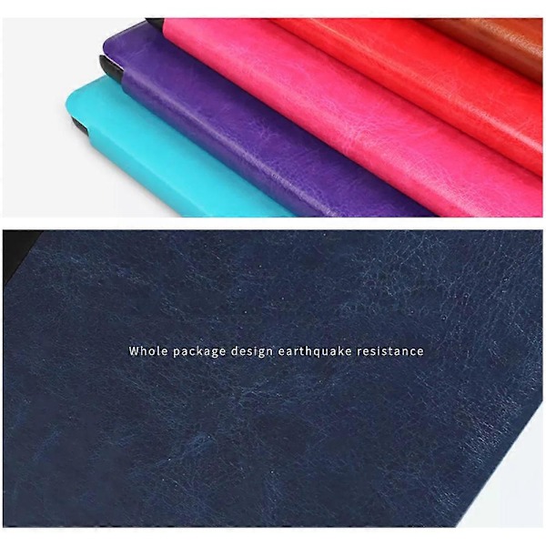 Slimshell Cover til 7\" Kindle Paperwhite (12. generation) 2024 Premium PU Cover sky blue