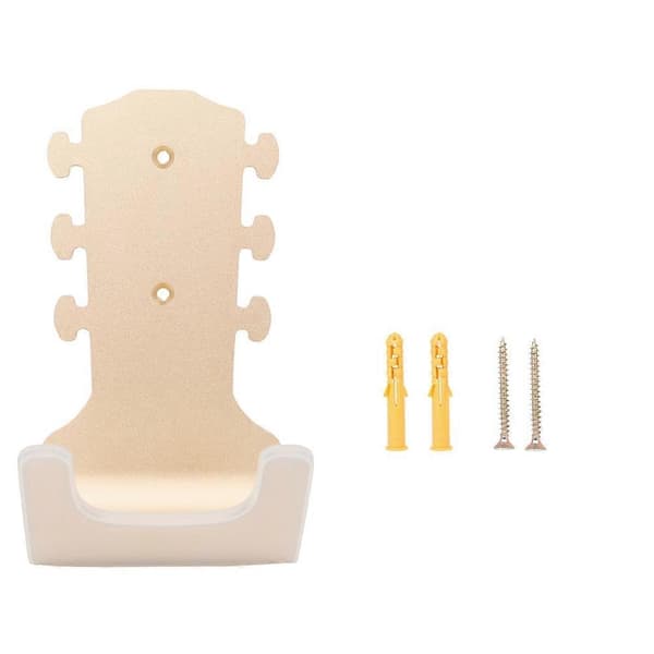 Gitarrhängare Krok Väggfäste Stativ Krok för Gitarr Ukulele Metall Halkfri Hängare Krok Gitarrtillbehör Guld Gold