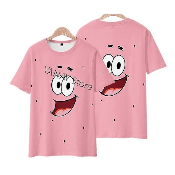 Salg sommer Patrick Star shorts T-skjorte sett ferie strand badebukser herre blomsterbukser trend surf casual bukser 1 S