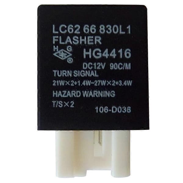 LC6266830 Blinklys Hazard Flasher Relæ til 323 MIATA MPV black