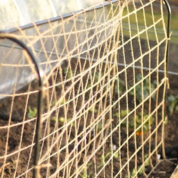 QQU-Naturligt jute net til klatreplanter -DPZO