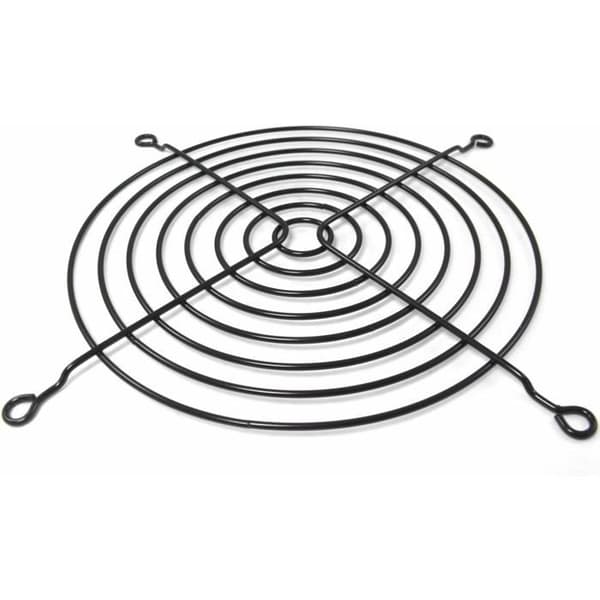 Grill 120 Sort - Blæserdæksel til 120x120mm blæsere