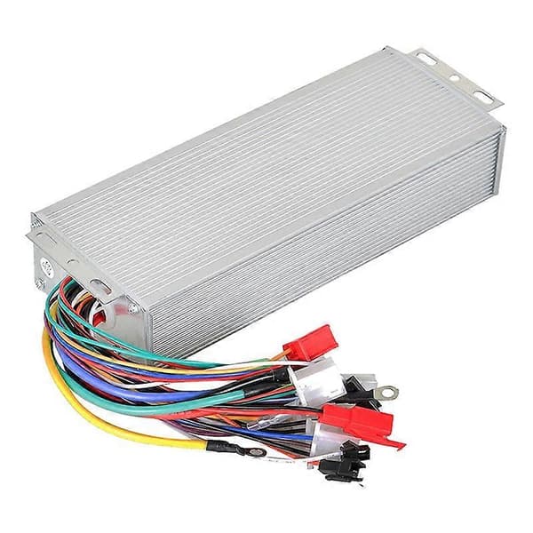 48-72V 2000W DC Børsteløs Motor Hastighedsregulator Udskiftning til E-cykel Scooter Silver
