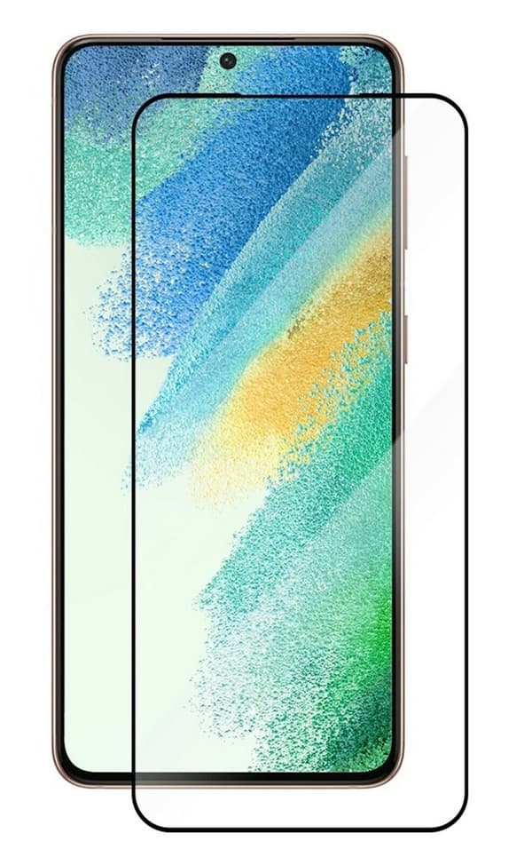 Kompatibel med Samsung S21 Plus - 2-pack Full Coverage Härdat Glas Skärmskydd 70