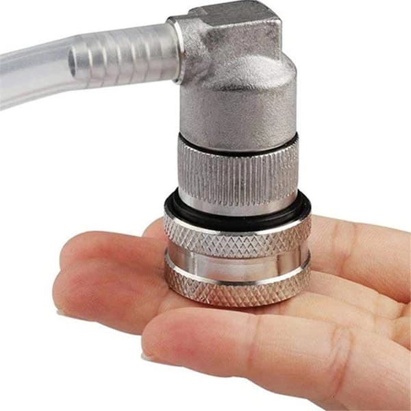 Kuglekoblinger i rustfrit stål til tromler, til luft og væske, 1/4\" modhageende og 1/4\" MFL-stik