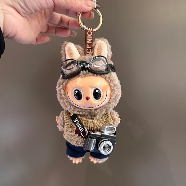 The Monsters Big into Energy Series - Vinyl Plysj Anheng DIY Labubu