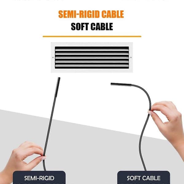 3,9 mm ultratynn linse USB-endoskop borescope inspeksjon HD-kamera for Androidcr 2M 6.561FT Hard Cable
