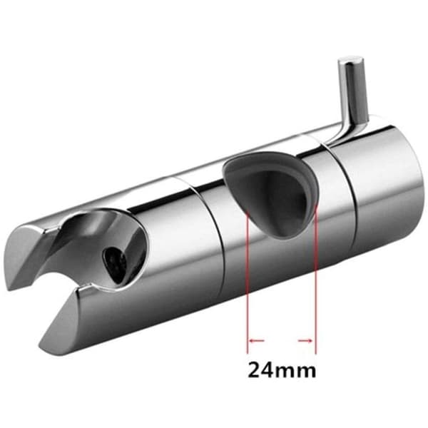 Dusjhodebrakett Dusjholder SØLV 19MM Sølv Silver 19MM-19MM