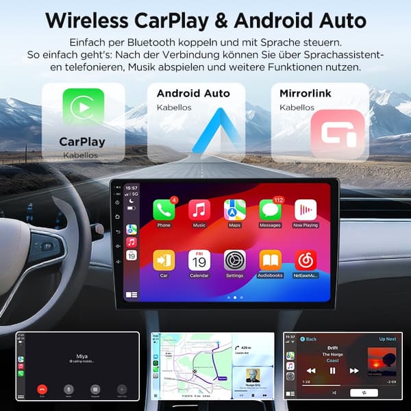 Junsun Android-autoradio Renault Clio 4 ZOE 2012-2019 CarPlay Auto Multimedia Stereo Älykkäät järjestelmät Näyttö GPS DSP DAB+ Linux systems(NO Android)-A