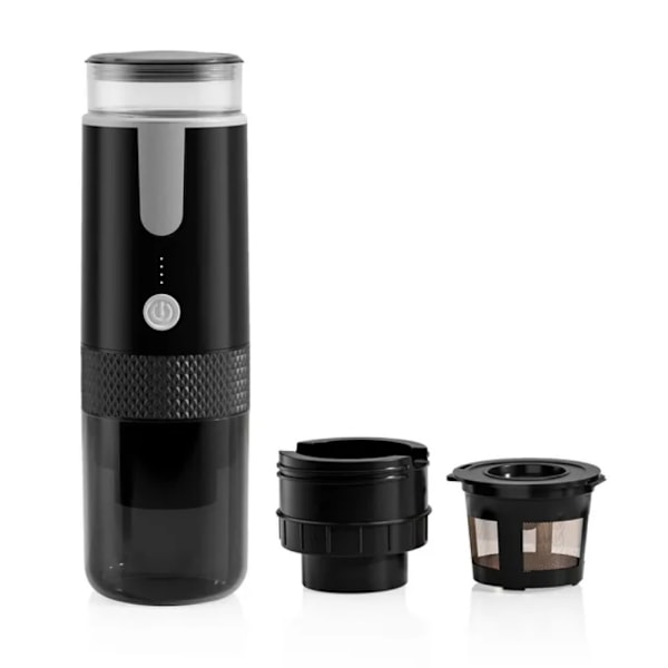 Bärbar elektrisk kaffebryggare för hemmabruk, malet kaffe maskin med elektrisk kapsel