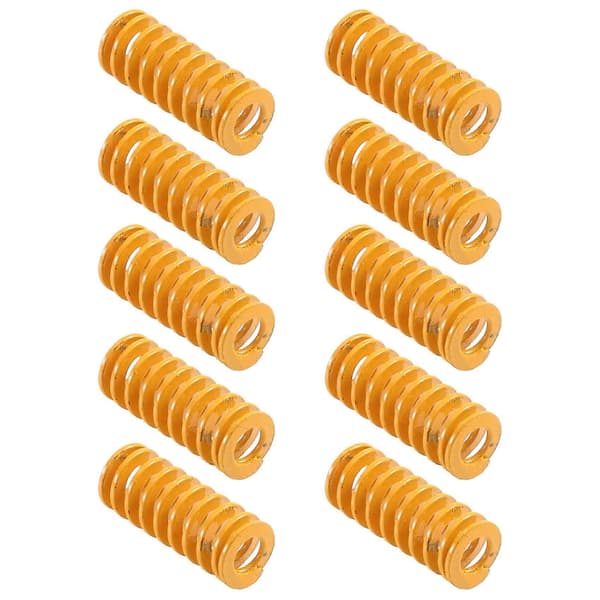 3D-printer varmeplade nivelleringsfjeder 8x20mm kompression gul til 2 3 Pro -10S PRO varmeplade (10 stk)