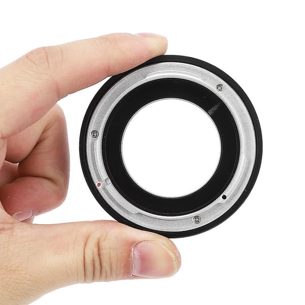 FD-NX Kameraobjektivadapterring i aluminiumslegering, sort, 58g