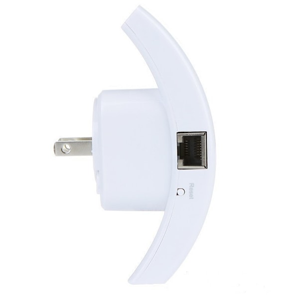 WiFi-toistin, Tehokas WiFi-vahvistin, N300 WiFi-laajennin, WiFi-signaalivahvistin, 1 Ethernet-portti, Kattaa jopa 200