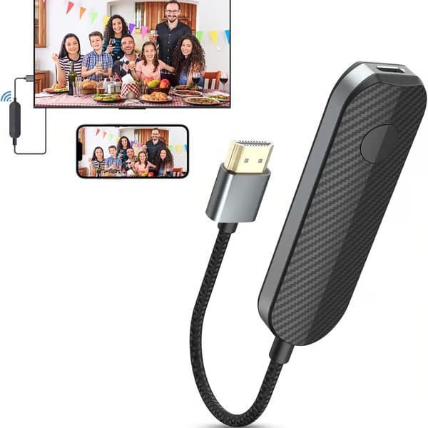 2026 Wireless HDMI Transmitter and Receiver - iShare iOS Wireless HDMI Display Adapter