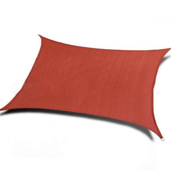 Sommarbrunt utomhussolskydd Canvasverktyg för att blockera ultraviolett ljus, lättanvänt tyg 3 * 3 m vattentät