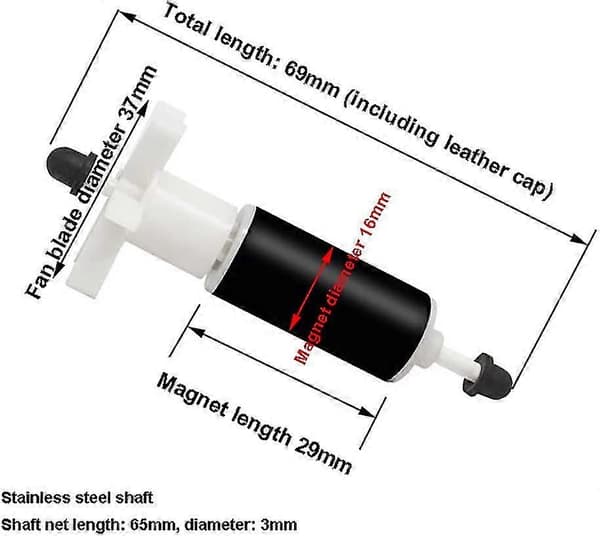 lay Z Spa Spabad Pumpe Impeller/ Rotor E02 Fix ,(69mm)