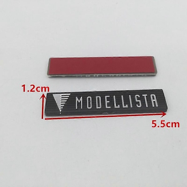 1kpl 3D MODELLISTA auton etulippa pieni merkki Grilliritilä Lokasuoja sivu takaluukku Badge Emblem Sticker Tarrat muotoilu auto Tarvikkeet