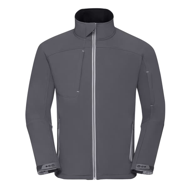 Russell Herr Bionic Softshell Jacka XXL Järngrå Iron Grey Iron Grey XXL