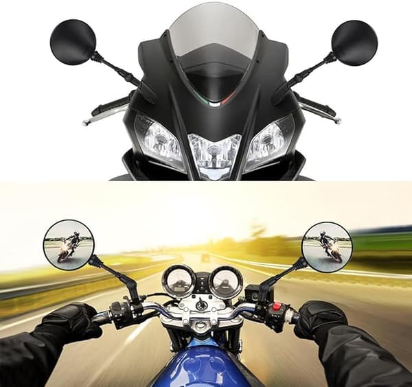 Universal Motorcycle Mirror Set