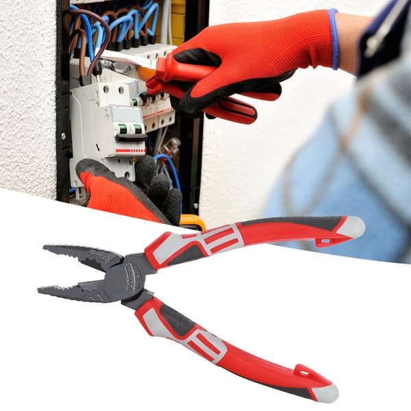 German Electrician Pliers Cutter Wire Stripper Multifunctional Hand Tool 8 Inch