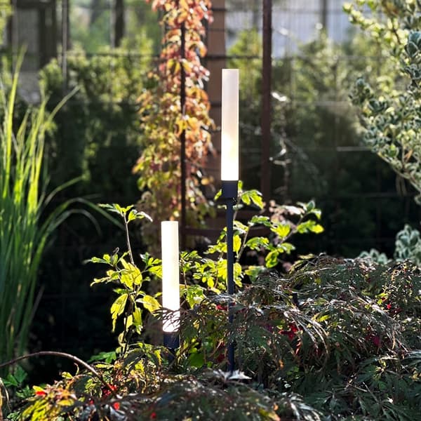 LightsOn Frost Valopylväs 126 + 91 cm 2 kpl Harmaa 1054