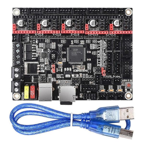 BIGTREETECH BTT SKR 1.4 Bundkort 3D Printer Dele 32Bit Kontrolkort til Ender 3 V2 Opgradering til