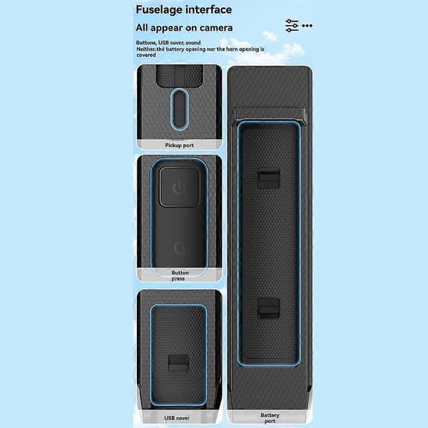 Plastramme til X5 Cage Quick Release Beskyttende Hus Action Kamera Tilbehør Black
