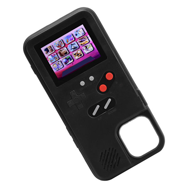 2 in 1 Handheld Game Console Phone Case Protective Shell for iPhone 12 Pro Max Black