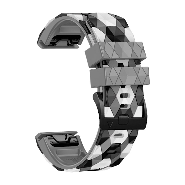 Silikon Armband För Garmin Fenix 7x 7 6 5 6X Pro 5X Plus Fenix 3HR Snabbfäste 22 26mm Armband För Garmin Enduro 2 Band gray 22mm width strap