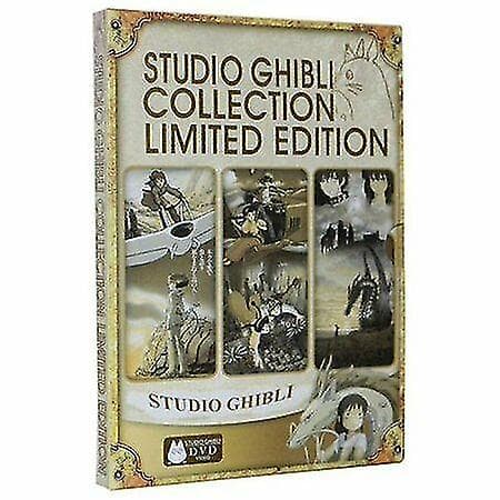 Hayao Miyazaki & Studio Ghibli Samling Limited Edition 6dvd 18 Beste Filmer version B