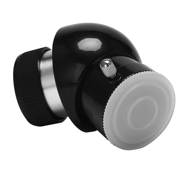 2X Diagonaladapter Diagonalprisme 1,25 tommer 45-graders til astronomisk teleskopokular Black