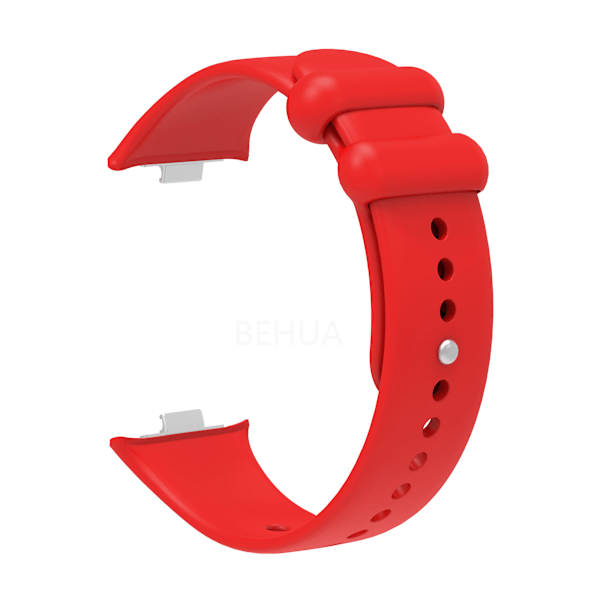 Muodikas pehmeä TPU-ranneke Redmi Watch 4 -älykellolle, ranneke Xiaomi Mi Band 8 Pro -älykelloon, Bralet-ranneke, kellon ranneke, urheilutarvikkeet Red Para redmi reloj 4