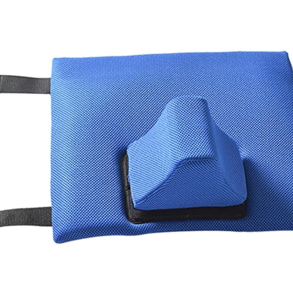 Rullestol Sitteputematte med stropper Avtakbar knott Høy ytelse Blue