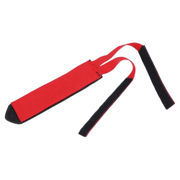 2 par pedalstropper, fotpedalstropper, barnepedalstropper, sykkelfotstropper (rød) Red