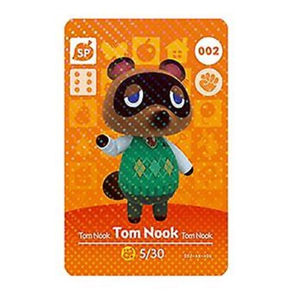 Nfc-spelkort för Animal Crossing, kompatibel med Nintendo Switch Amiibo / Switch Lite / Wii U  002 Tom Nook