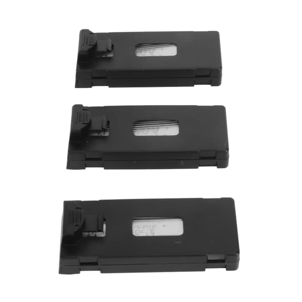 3st Drönare Litiumbatteri 1800MAH 3.7V Uppladdningsbart Quadcopter Drönarbatteri Kompatibelt med E88 E88Pro E100 E99 K3 K6 E89 P1 P4 P5