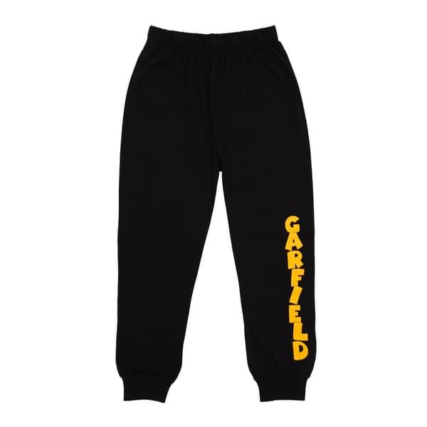 Garfield Herre Mandag Lang Pyjamas Sæt M Grå/Sort/Gul Grå/Sort/Gul-FF- Grå/Sort/Gul Grey/Black/Yellow M