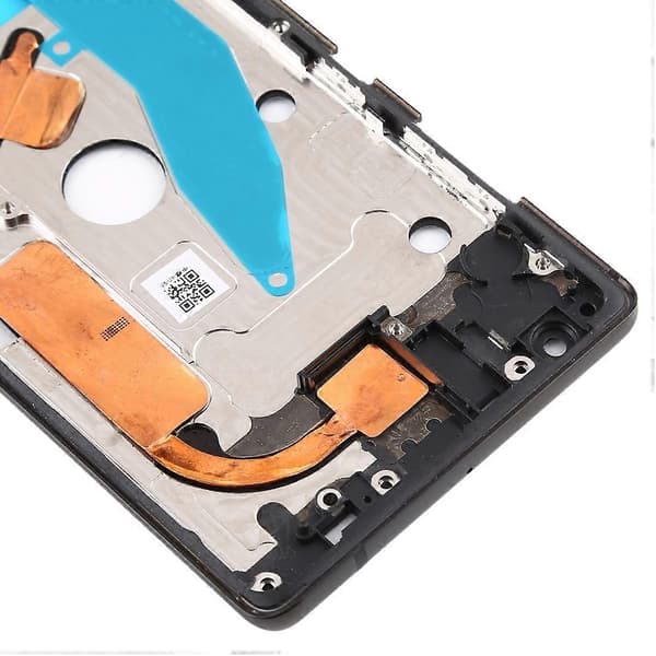 (Ny) Frontramme LCD-ramme til Nokia 8 Sirocco (Sort) Black