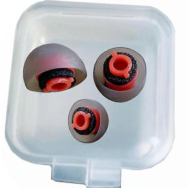 3 stk. ørepropper til Plantronics Voyager 5200/pro headset S+m+l størrelse tilbehør Black