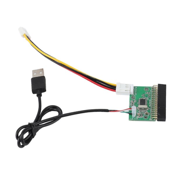 1.44mb 3.5-tommers diskettstasjonskontakt 34 Pin 34p til USB-kabeladapter PCB-kort PC USB til diskett U