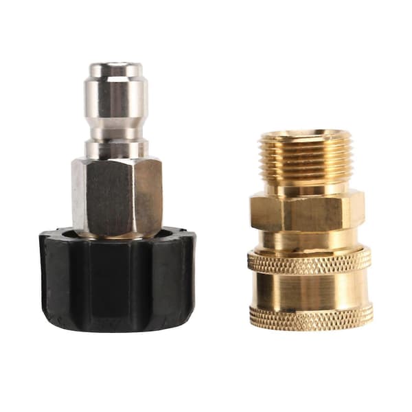 Högtryckstvättadapterset Snabbkopplingssats, Metrisk M22-15mm, TWIS292