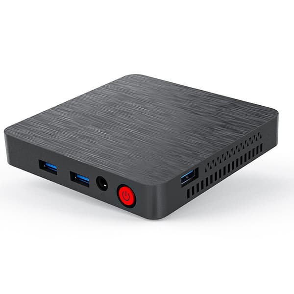 Mini PC Dator Värd Kompakt Storlek Dubbel WiFi Mångsidig för Hemmakontor AU