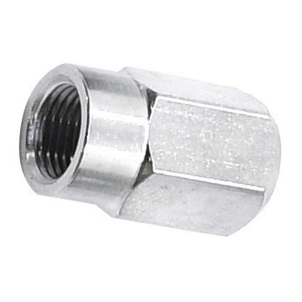 Flex Shaft Driver Cap för Dremel vevaxel aluminiummutterlock 2610916116 drivmutteradapterdel 225 P Silver