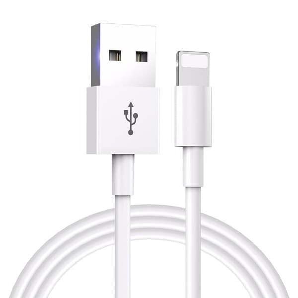 2-pakning Kompatibel med iPhone-lader - 3 METER - Lade- og synkroniseringskabel