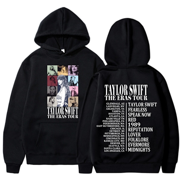 Taylor Swift Hættetrøje Trykt Pullover Sweatshirt Toppe Voksen Kollektion Gaver hoodie-AMS S