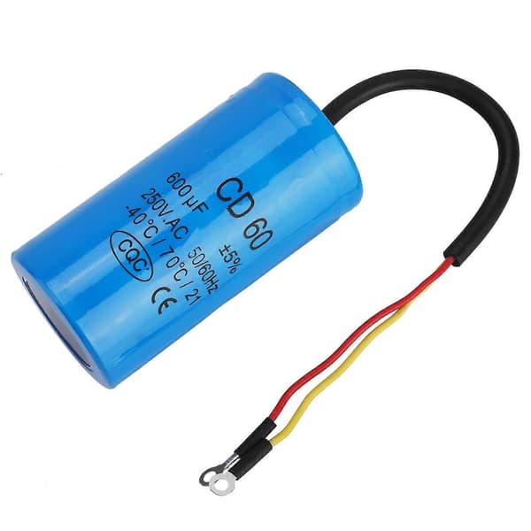 Høykvalitets CD60 250V 600uf Startkondensator