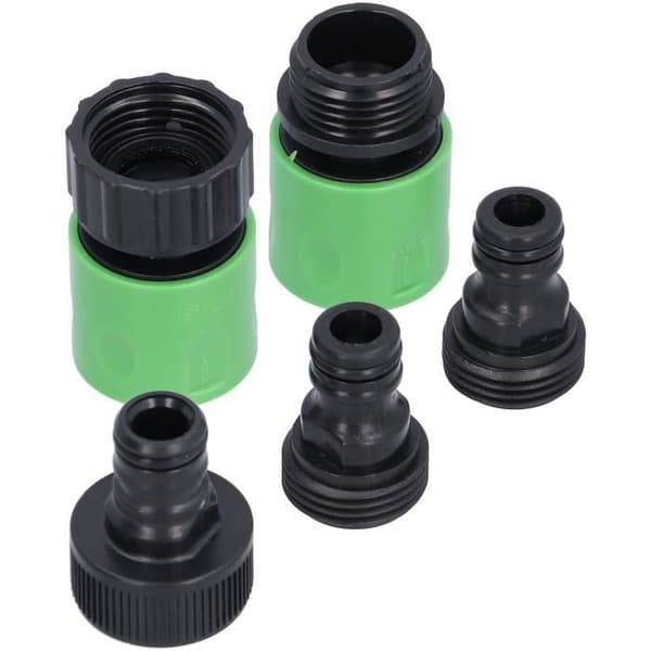ZERONE Quick Connect puutarhaletkun liitin 3/4 NPT naaras-uros hanaliitin
