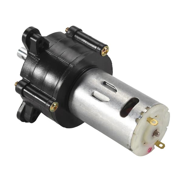 1 stk vindmøllegeneratorsæt - Hånddynamogenerator DC12V strømforsyning black  silver